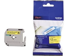 Brother P-touch MK631BZ;geltona/juoda 4m (12 mm)