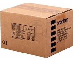 Brother TZE231CIV juosta 12 mm 8 m (balta)