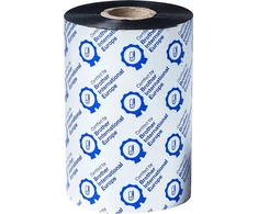 BROTHER STANDARD WAX Juodas 110MMX450M RIBBON (PK OF 8)