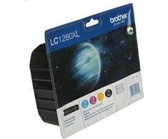 Rak Brother originalių užtaisų rinkinys LC- 1280XLVALBP (cianas, rausva, geltona, juoda)