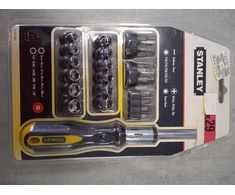 Stanley Brother reketinis atsuktuvas + 29 antgaliai ir galvutės