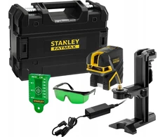 Stanley Brother ST.FATMAX CROSS LASER +5 POINT Žalias Li-ION 30m