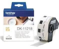 Brother tasma DK-11218 (juodas ant balto)