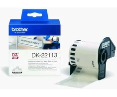 Brother taśma DK-22113 (juodas on clear)
