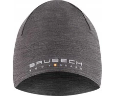 Brubeck HM10180 Dvisluoksnė vilnonė kepurė unisex EXTREME WOOL plieno S/M