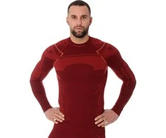 Brubeck Marškinėliai Vyrams Thermo Juodas LS13040A
