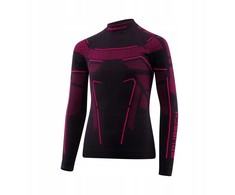 Bluza dziecięca Brubeck Thermo Junior - juodas/fuchsia dydis: 128_134_cm