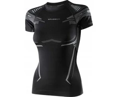 „Brubeck“ moteriški „Activewear“ marškinėliai trumpomis rankovėmis „Bruback Dry“.