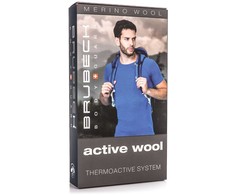 Brubeck Termo Kelnės Vyrams Active Wool Juodas LE11710