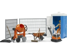 Bruder brother bworld construction site set, backdrop