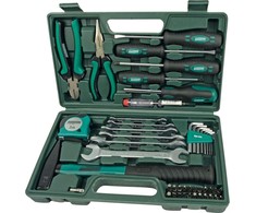 Wera įrankių rinkinys su gręžtuvu ir antgaliais 1/4 colio, 39 dalių, Tool-Check PLUS