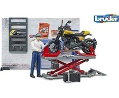 BRUDER motociklų servisas su motociklu Scrambler Ducati Full Throttle, 62102