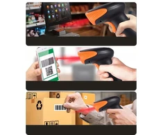 „Zenwire“ brūkšninių kodų skaitytuvas su USB belaidžiu 1D 2D WiFi W213