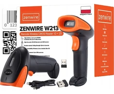 „Zenwire“ brūkšninių kodų skaitytuvas su USB belaidžiu 1D 2D WiFi W213
