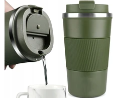 Brunbeste termo puodelis 500 ml, žalias matinis, BB-3574