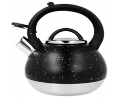 Brunbeste Virdulys plieno su gwizdkiem 2.0L indukcija gaz juoda marmurek BRUNBESTE BB-2397