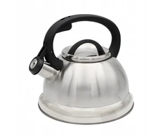 Brunbeste Virdulys plieno su gwizdkiem 2.5L indukcija gaz tradycyjny sidabrinė BRUNBESTE BB-2272