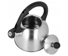 Brunbeste Virdulys plieno su gwizdkiem mały 1.5L na gaz indukcję sidabrinė BRUNBESTE BB-2407