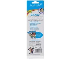 Dantų šepetėlis Brush-baby -baby -baby Go- KIDZ Elektra Travel Rožinė