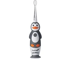 Brush-baby ŠEPETĖLIS BABY_Wild Ones vaikams sonic dantų šepetėlis 0-10 Penguin