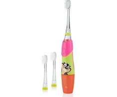 Brush-Baby -Baby KidzSonic sonic dantų šepetėlis 3-6 metų vaikams Beaver