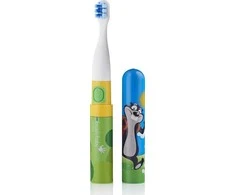 Dantų šepetėlis Brush-baby -baby -baby Go-KIDZ Elektrinis Tuštinukas Mėlynas
