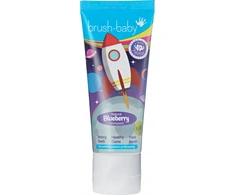 Brush-Baby -Baby Rocket dantų pasta vaikams 3+ Blueberry 50ml