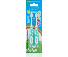 Brush-baby -baby ŠEPETĖLIS FIRSTBrush 2-PACK nuo