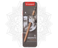 BRUYNZEEL SAKURA Bruynzeel Expression grafito pieštukų skarda | 6 vnt