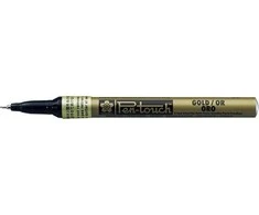 BRUYNZEEL SAKURA Sakura Pen-Touch ypač smulkus žymeklis 0,7 mm auksinis