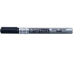 BRUYNZEEL SAKURA Sakura Pen-Touch ypač smulkus žymeklis 0,7 mm sidabras