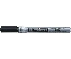 BRUYNZEEL SAKURA Sakura Pen-Touch plonas žymeklis 1,0 mm sidabras