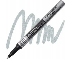 BRUYNZEEL SAKURA Sakura Pen-Touch plonas žymeklis 1,0 mm sidabras