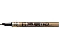 BRUYNZEEL SAKURA Sakura Pen-Touch smulkus žymeklis 1,0 mm auksinis