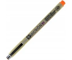 BRUYNZEEL SAKURA Sakura Pigma Micron 01 – 0,25 mm – oranžinė