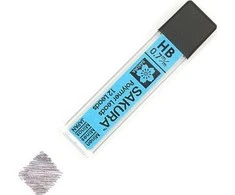 BRUYNZEEL SAKURA Sakura polimeriniai laidai HB 0,7 mm Rysiki 12szt
