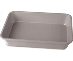 BRYTFANNA FORMA TYTANOWA 40x28cm BERLINGER HAUS BH-7903 TAUPE