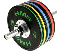 BTBR20 olimpinė bamperio plokštė 20 kg HMS