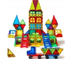 TileTown Tile Town - Veterinary Clinic, Magnetic Building Kit (90306)