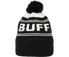Buff Buff Hido megzta kepurė Beanie 1323325551000 Juoda Vienas dydis