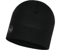 BUFF MERINO MIDWEIGHT BEANIE SOLID Juodas Cap.