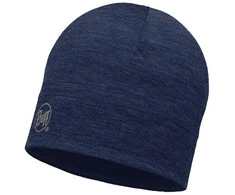 Kepurė Buff Merino Lightweight Beanie - Tamsiai mėlyna