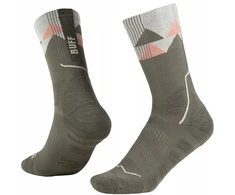 Kojinės Buff THERMONET® CREW SOCKS TC BEETLE Žalias L
