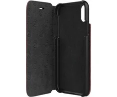 Dėklas Bugatti BookCover Parigi Phone X/Xs raspbery 29866