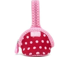 BUILT Paci Finder vienas čiulptuko laikiklis (Baby Rožinė Mini Dots)