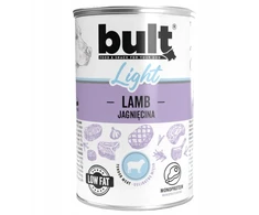 BULT LIGHT mokra maistas šuniui monoprotein ėriena puszka 400g