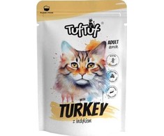 TufTuf Kačių Maistas - TUF TUF Kalakutiena Drėgnas Kačių Maistas 300g Be Grūdų Be Glitimo