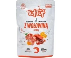 TufTuf Šunų Maistas - TUF TUF Kiaulienos ir Bulvių Drėgnas Maistas 100g