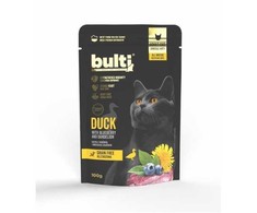 BULTI Superfoods malta antiena su mėlynėmis ir kiaulpienėmis 100 g