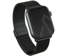 BURGA Metal Mesh Elegance do Apple Watch 42/44 mm (juodas)